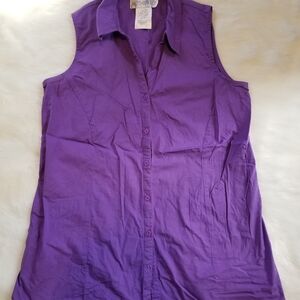 Motherhood maternity summer sleeves top Purple M